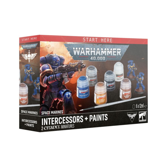MARINES INTERCESSORS + PEINTURES